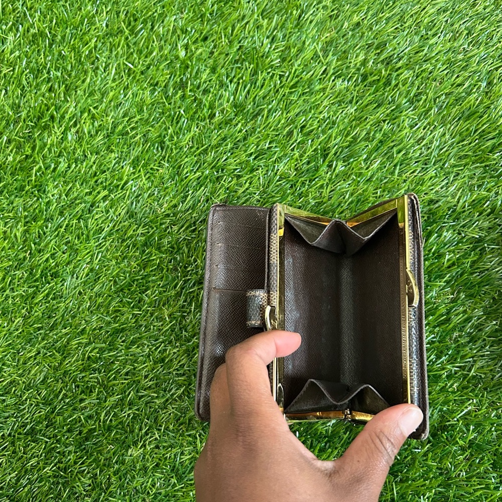 louis vuitton damier ebene porte monnaie viennois wallet - Picture 6 of 6